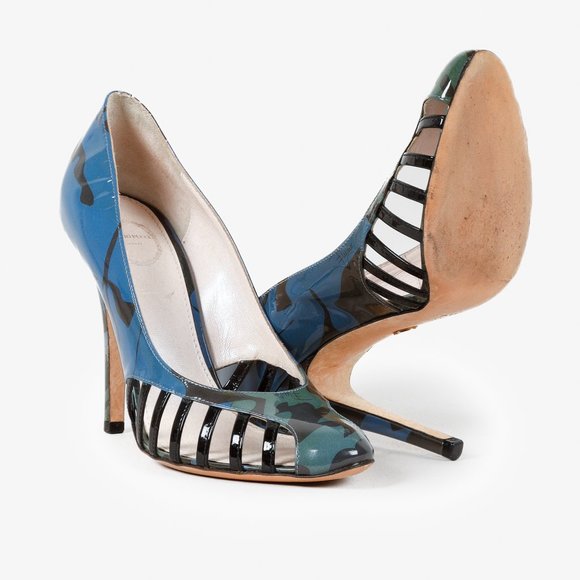 Emilio Pucci Abstract Caged Pumps - Picture 4 of 9